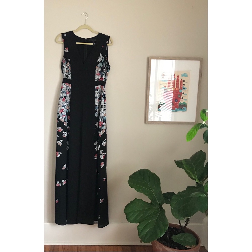 BCBG Etta Floral Gown